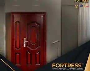 (Fortress) Pintu Kamar Baja Ringan Kupu Tarung Di Palu