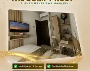 Jual Rumah Kost Murah Tipe 14 Kt 14 Km