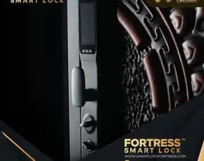 (Fortress) Smart Lock Door Double Door Di Palu
