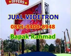 Wea (08x51 84oo 89x48) Tender Videotron Transparan Di Cilacap