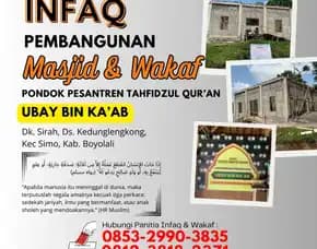 Solusi Mulia Infaq & Wakaf Pembangunan Masjid Pesantren Islam Di Boyolali Ke Makassar