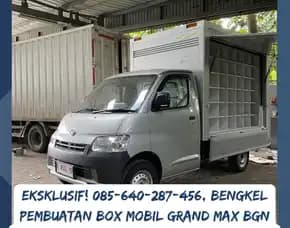 Eksklusif, Bengkel Pembuatan Box Mobil Grand Max Bgn Badan Gizi Nasional Semarang Jepara