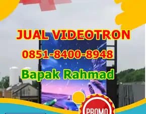 Wea (08x51 84oo 89x48) Jual Videotron Indoor Di Banjarbaru