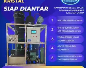 Mesin Buat Es Kristal, Soppeng Sulsel