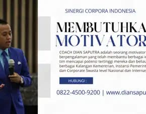 Trainer Marketing Rembang, Terpercaya & Solutif, Dian Saputra