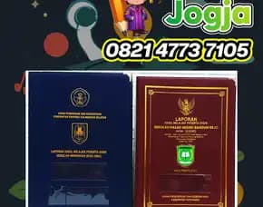 0821-4773-7105 Hard Cover Raport Map Ijazah Di Dlingo Bantul