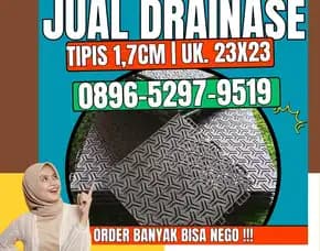 0896-5297-9519 (Wa), Harga Drainase Rumput Sintetis Pontianak Putussibau Selatan