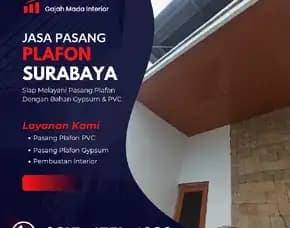 Jasa Pasang Plafon Dukuh Pakis Surabaya 0815,4751,4389