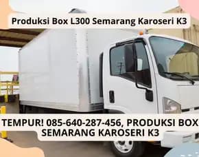 Muatan Nyaman! Produksi Box L300 Semarang Karoseri K3