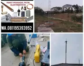Jasa Pasang Penangkal Petir Murah Untuk Daerah Ciruas
