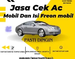 Jasa Cek Dan Isi Freon Mobil Semua Type