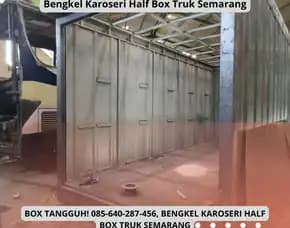 Box Tangguh, Bengkel Karoseri Half Box Truk Semarang