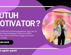 Motivator Leadership Jakarta Utara, Terpercaya & Solutif, Dian Saputra