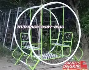 08s2-2so7-871s Model Ayunan Besi Anak Pas Untuk Taman Rumah Depan Temon Kulon Progo