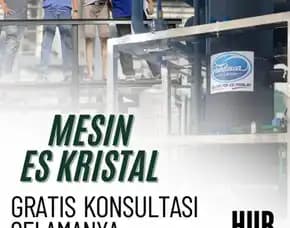 Mesin Es Kristal 1 Ton Ternate Maluku Utara