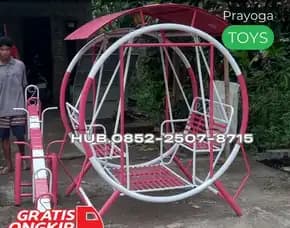Inspirasi Ayunan Besi Bulat Dan Mainan Outdoor Untuk Tk Kec Gondang Tulungagung