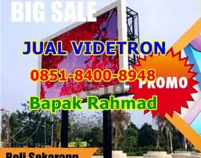 Wea (08x51 84oo 89x48) Tender Videotron Transparan Di Pemalang