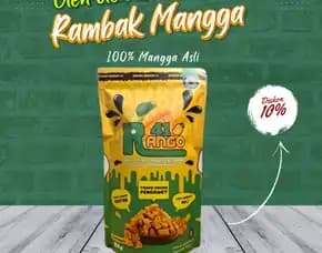 Camilan Anak-Anak Favorit, Agen Keripik Mangga 200 Gram Di Batu