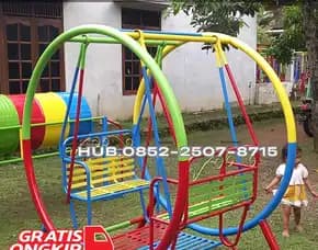 Inspirasi Ayunan Besi Bulat Dan Mainan Outdoor Untuk Tk Kec Wonoasih Kota Probolinggo