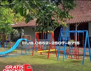 Contoh Ayunan Besi Dewasa Dan Perosotan Custom  Kec Kalitidu Bojonegoro
