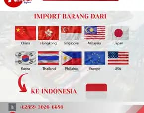 Freight Forwarder Import Door To Door Dari Amerika Cepat & Amanah - Nashindo Express