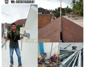 Jasa Pasang Penangkal Petir Konvensional & Radius Murah Berkualitas, Untuk Wilayah Cikupa