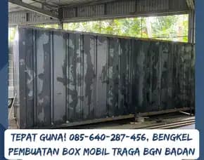 Tepat Guna, Bengkel Pembuatan Box Mobil Traga Bgn Badan Gizi Nasional Semarang Jepara