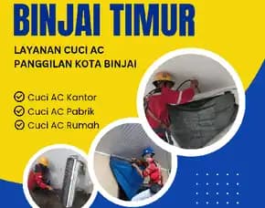 Cuci Ac Rumah Binjai Timur 0823. 6662. 3838