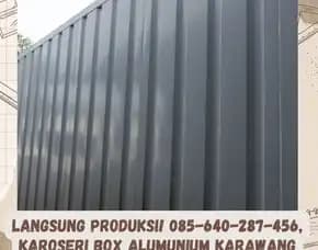 Langsung Produksi, Karoseri Box Alumunium Karawang
