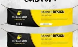 Cetak X Banner Custom.
