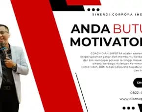 Trainer Motivator Purwokerto, Terpercaya & Solutif, Dian Saputra
