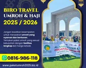 Travel Umroh Selorejo Blitar Al Bahjah
