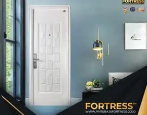 (Fortress) Pintu Baja Kusen Kayu Di Banjarmasin