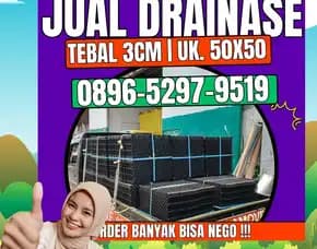 0896-5297-9519 (Wa), Grosir Drainase Rumput Sintetis Riau Meranti Pulau Merbau
