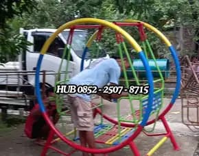 Hub 0852-2507-8715 Terpecaya !! Ayunan Besi Bulat Dan Mainan Outdoor Untuk Tk Kec Guntur Demak Bayar Cod Free Ongkir