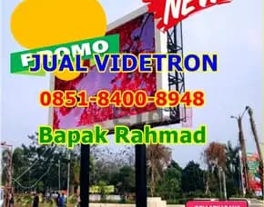 Wea (08x51 84oo 89x48) Tender Videotron Transparan Di Tarakan