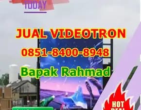 Wea (08x51 84oo 89x48) Jual Videotron Indoor Di Bone