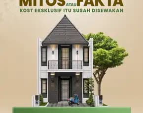 Jual Rumah Kost Murah Dekat Universitas Merdeka (Unmer) Malang