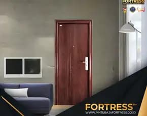 (Fortress) Pintu Besi Plat Baja Di Banjarmasin