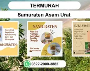 Termurah, 0822-2000-3882 Distributor Samuratenasam Urat Bekasi