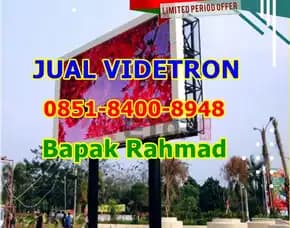 Wea (08x51 84oo 89x48) Tender Videotron Transparan Di Dompu