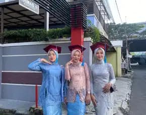 Favorit, Kebaya Modern Wisuda, Lamaran, Rok Songket Kebaya, Kondangan, Banjarmasin, Neng Lina Kebaya