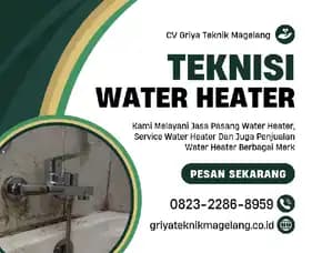 Pasang Water Heater Muntilan