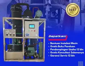 Mesin Es Kristal Untuk Usaha Parigi Moutong, Sulteng
