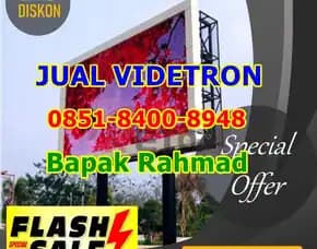 Wea (08x51 84oo 89x48) Tender Videotron Transparan Di Pati