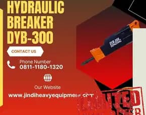 Hydraulic Breaker Excavator Tipe Lurus Dyb300 (4-7 Ton) (Sb40) Pontiakan