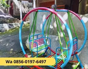 Bengkel Las Mainan Ayunan Besi Taman Dan Jembatan Rantai Goyang Di Rakit Banjarnegara