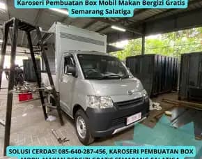 Mobil Inspirasi, Karoseri Pembuatan Box Mobil Makan Bergizi Gratis Semarang Salatiga