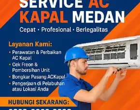 Service Ac Kapal Medan 0823,6662,3838