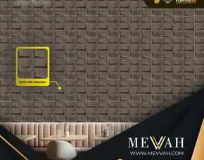 (Mevvah) Wooden Wall Panel 3d Pvc Restoran Di Palu
